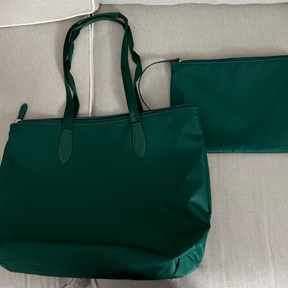 Kate Spade Green Tote Bag with Structured Design - Picture 2 of 2